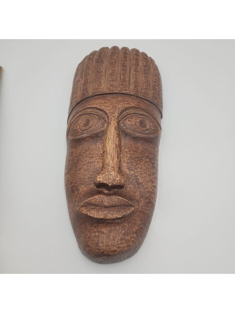 Vintage Hand-carved Wooden African Tribal Mask Wall Decoration Art Decorative
